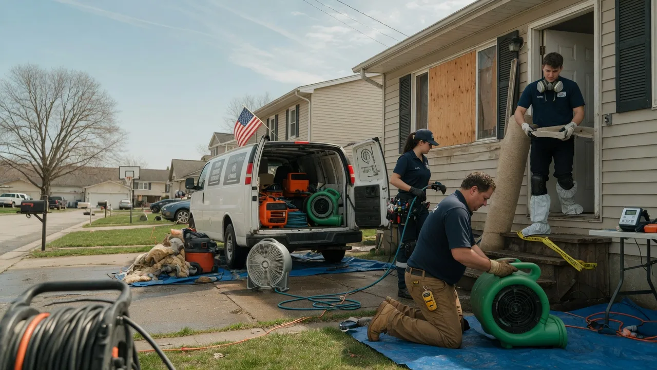Water Damage Restoration in Salem, OH near me
